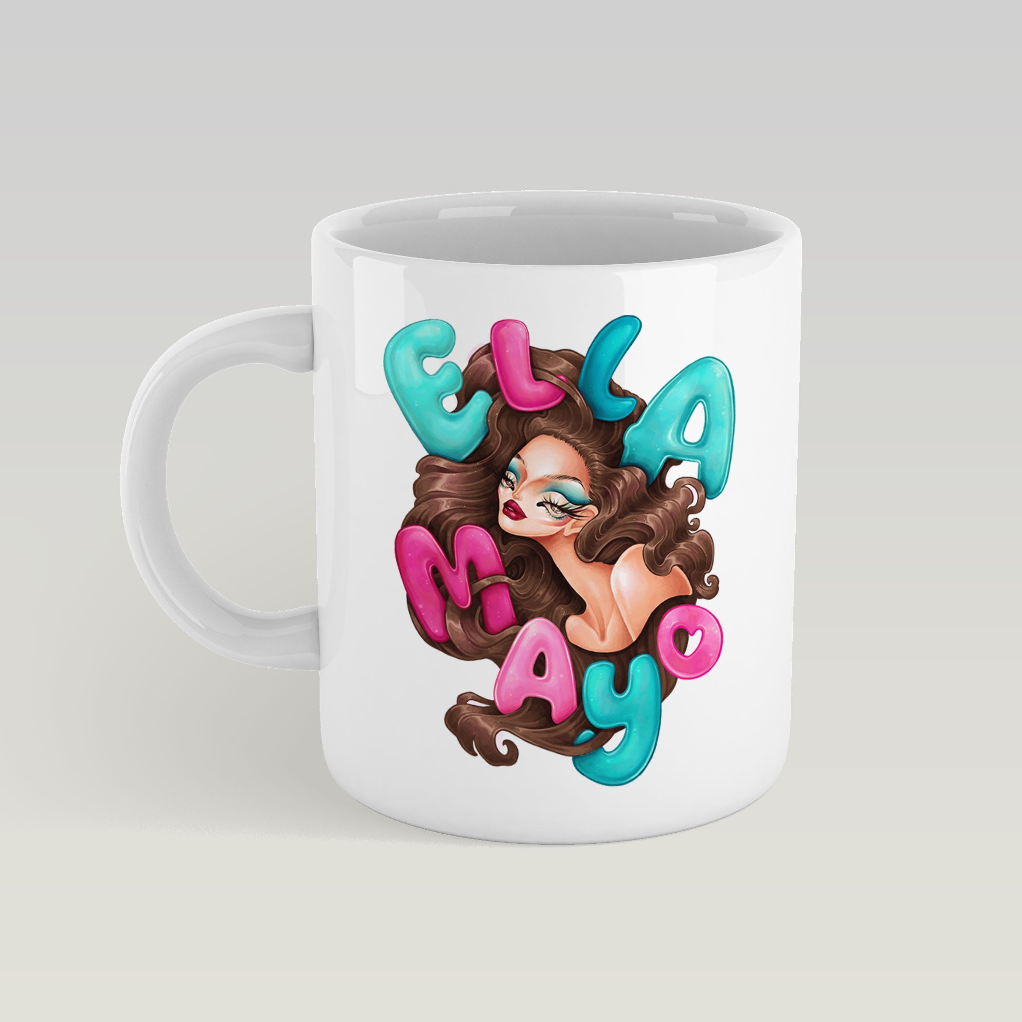 Ella Mayo - Brunette Goddess Mug