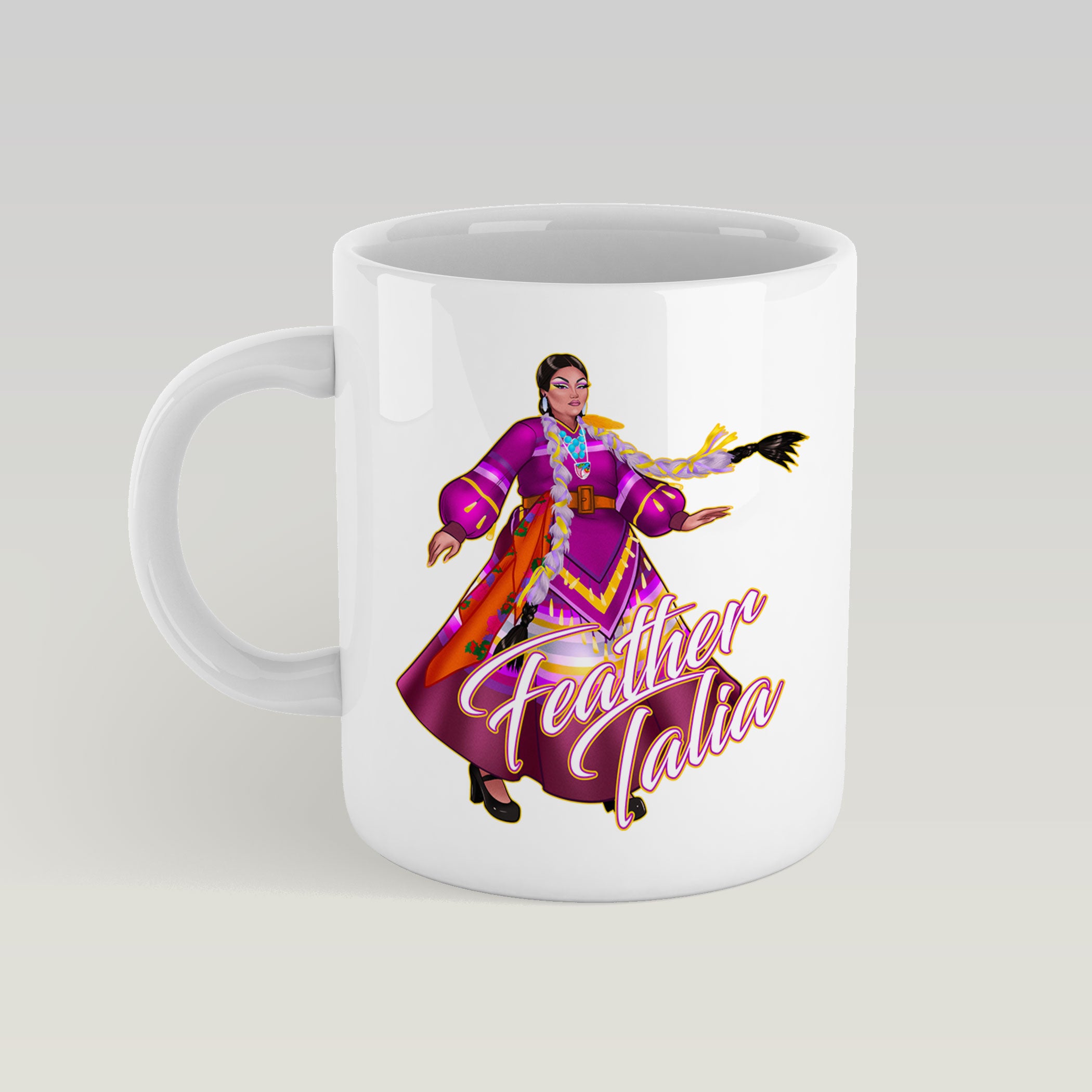 Feather Talia - Coronation Look Mug