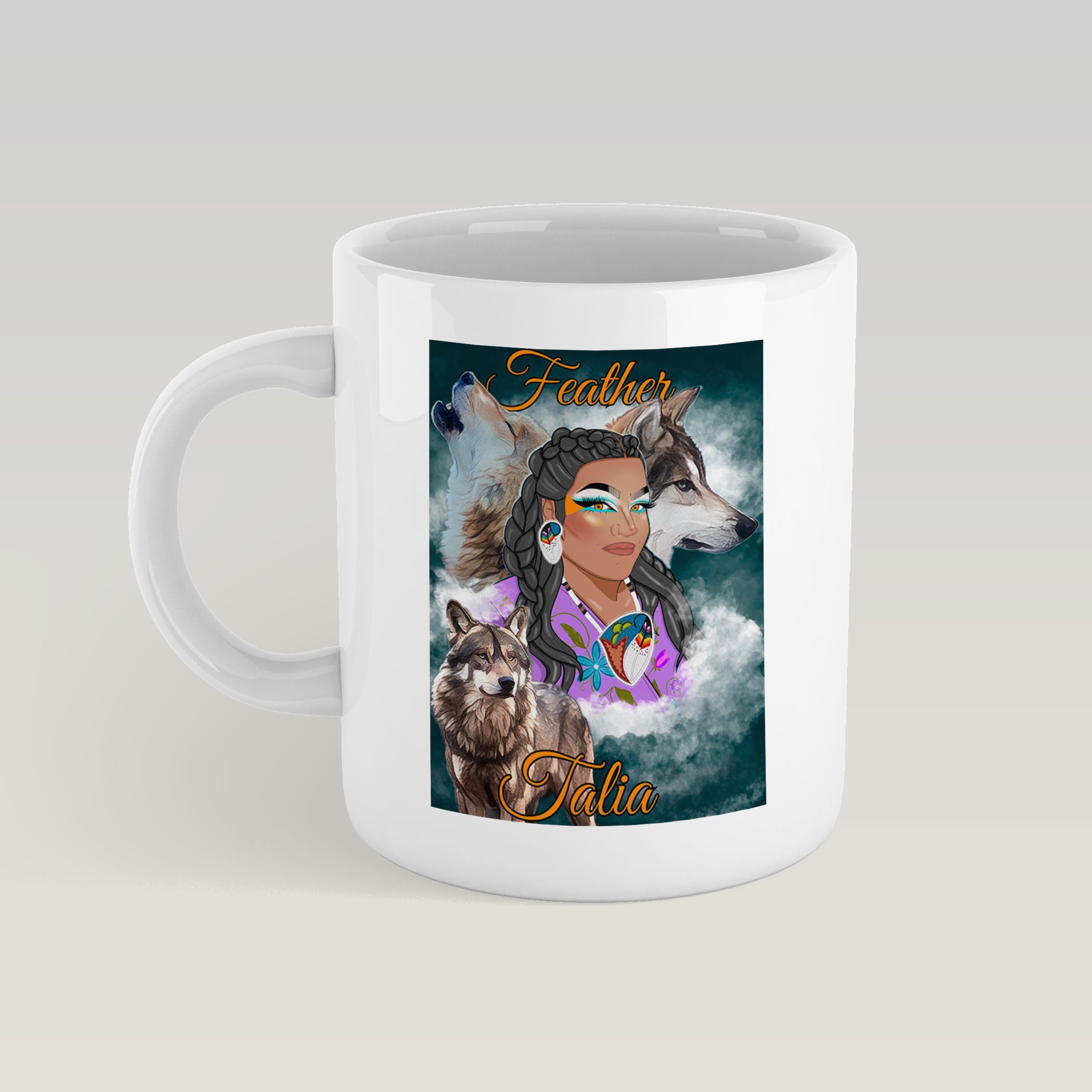 Feather Talia - Logo Mug