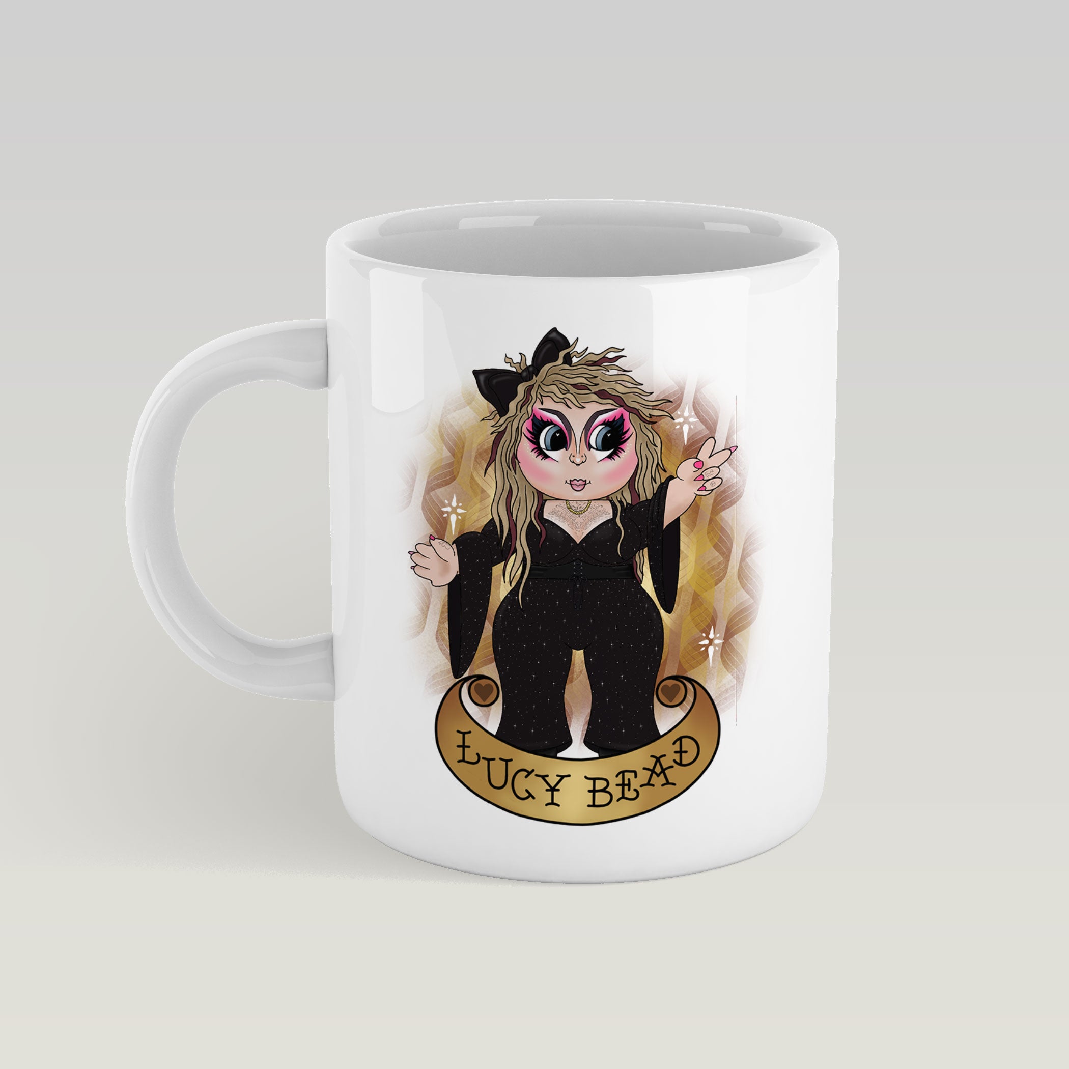 Lucy Bead - Cartoon Mug