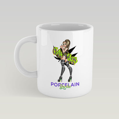 Porcelain Barbie - 420 Queen Mug