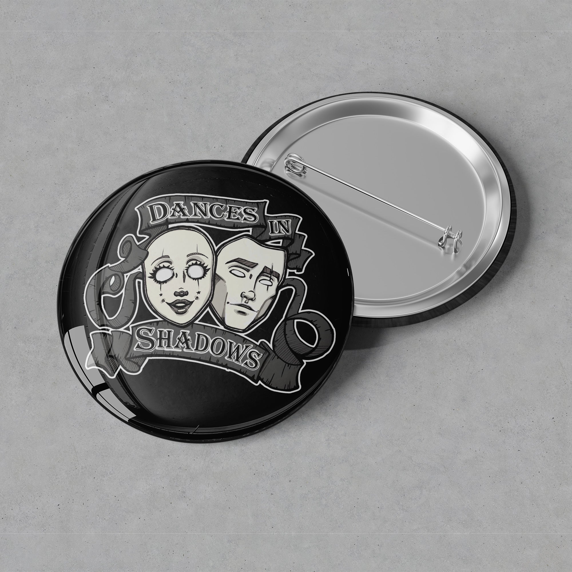 Dances in Shadows - Logo Button