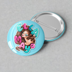 Ella Mayo - Brunette Goddess Button