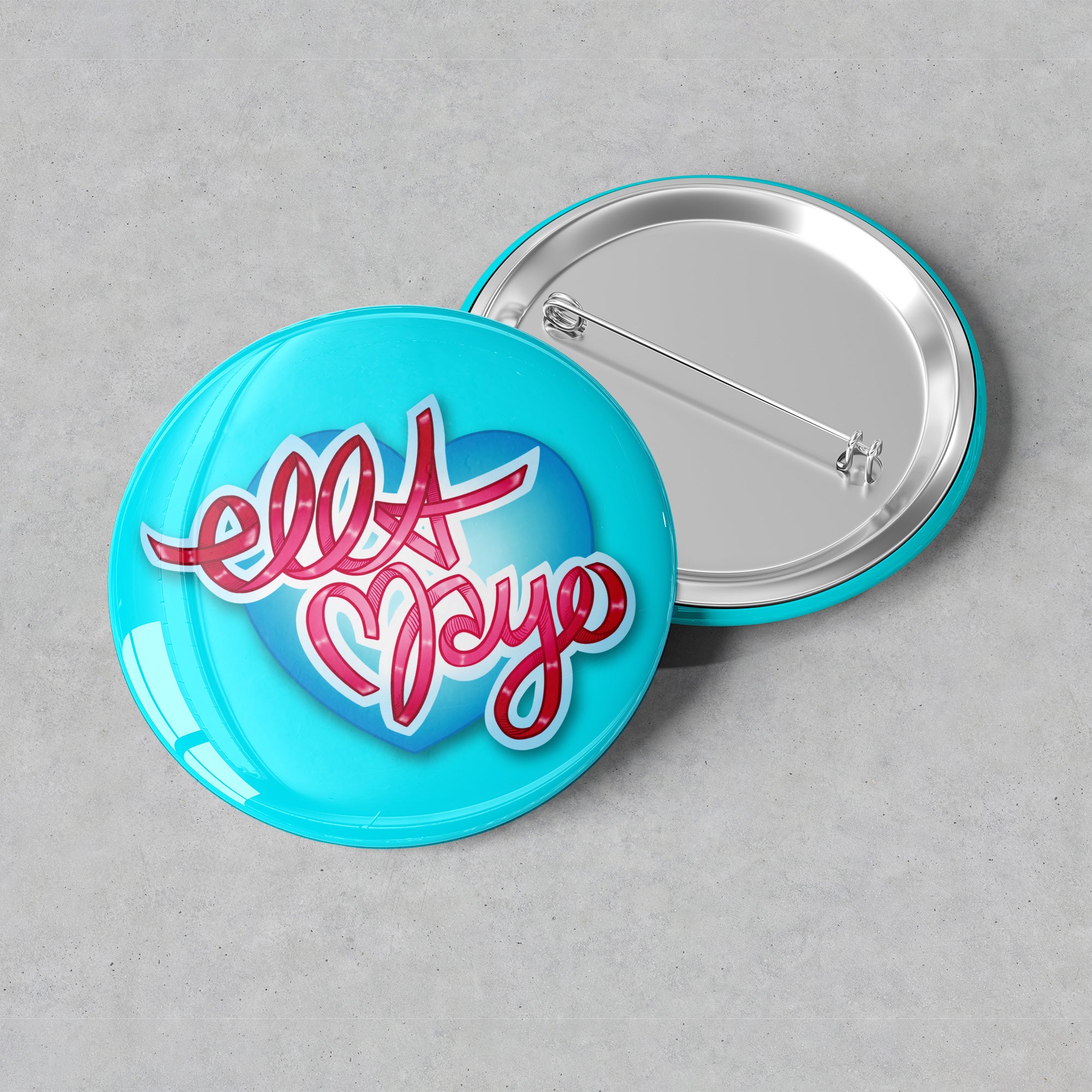 Ella Mayo - Signed with Love Button