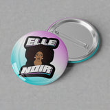 Elle Noir - Logo Button