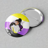 G-Spott - Non-Binary Queen Button