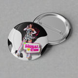 Holli Cow - Logo Button