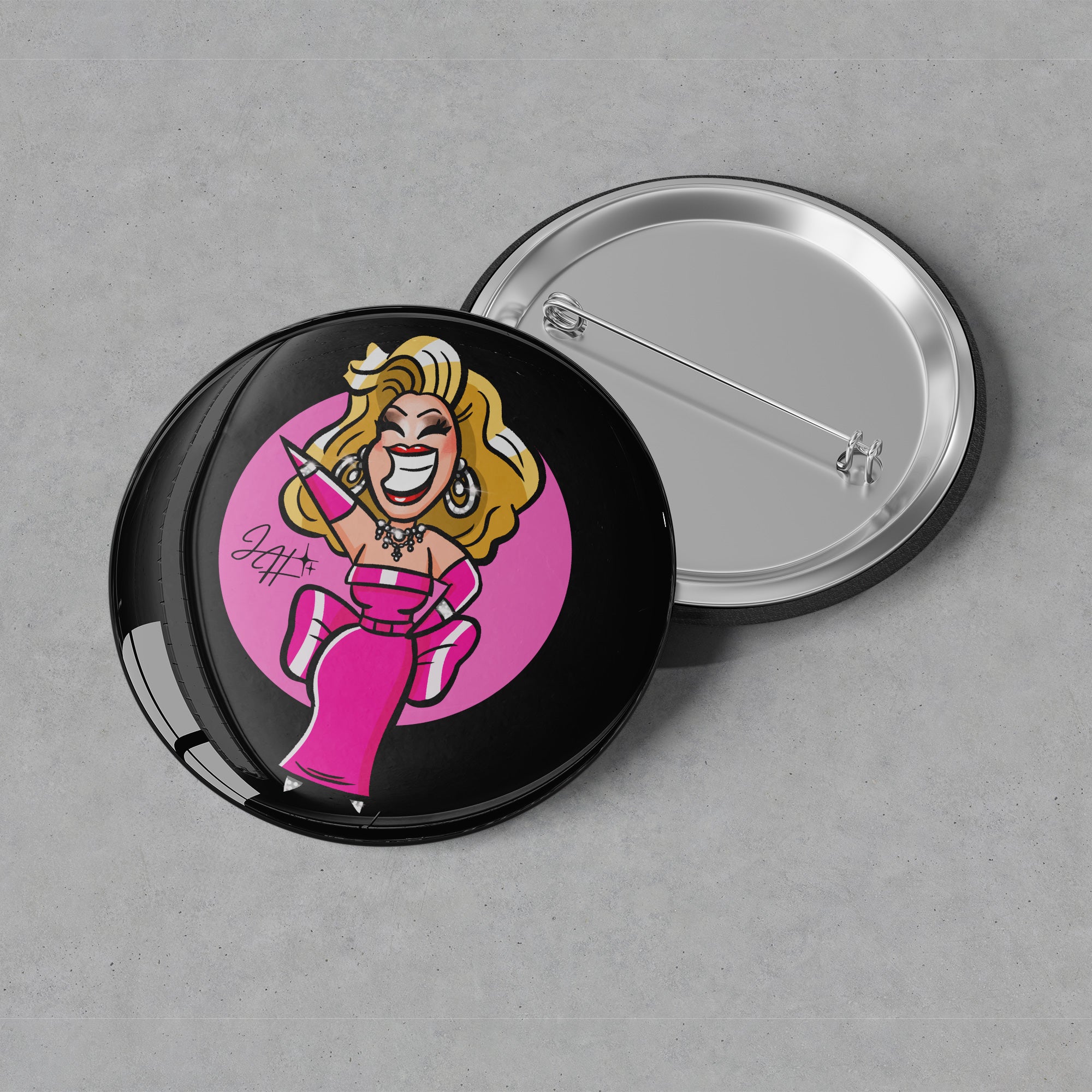 Jane Hustle - Logo by Lemon Drop Button