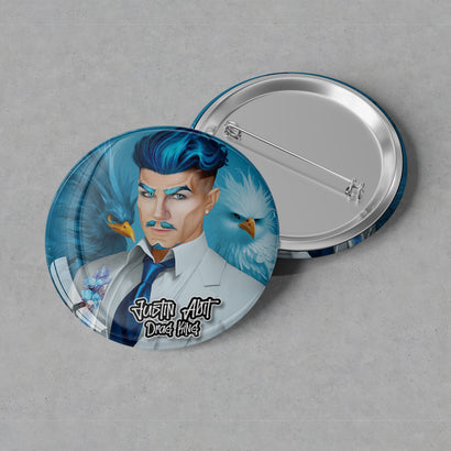 Justin Abit - Feeling Blue Button