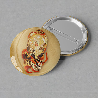Kiki Coe - Golden Queen Button