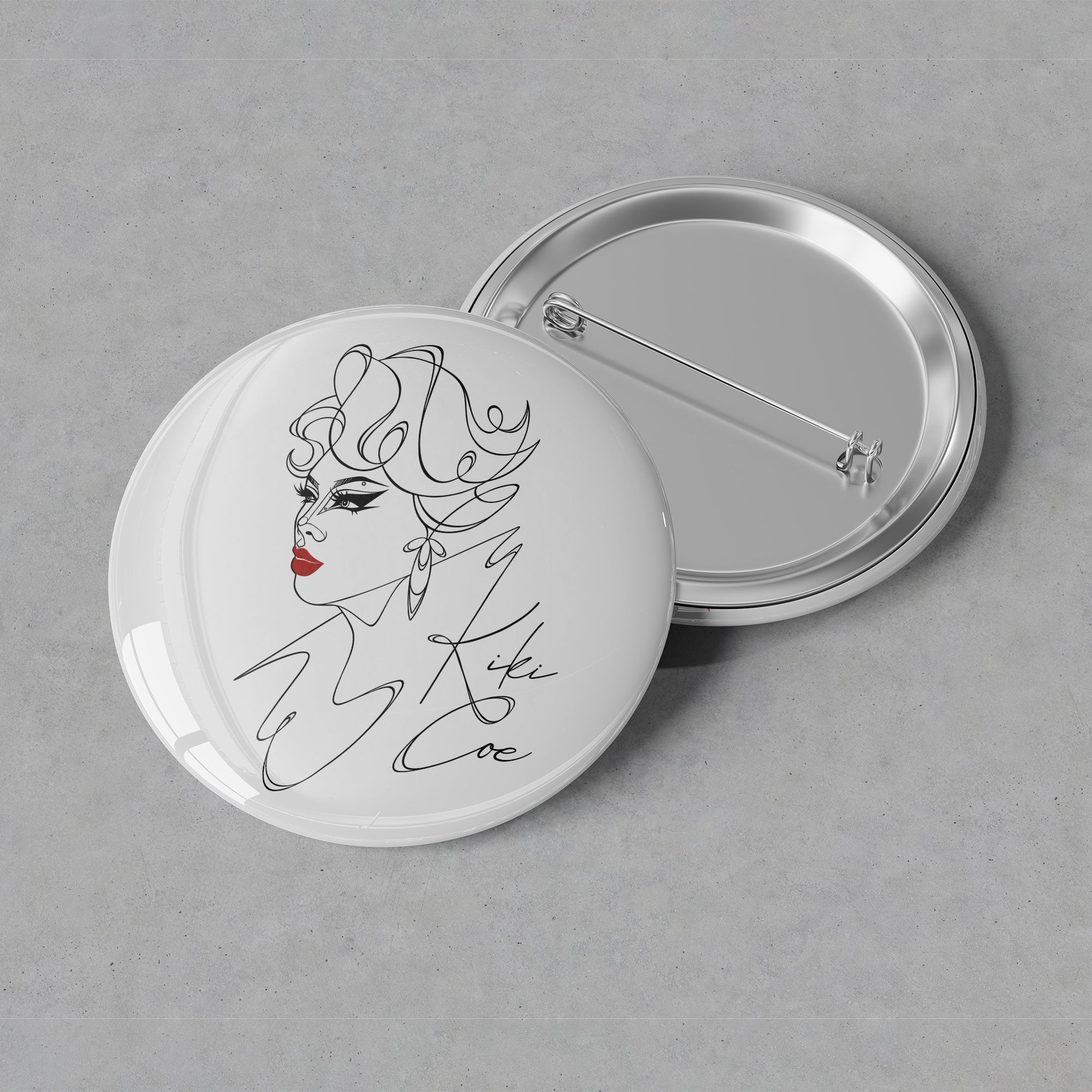 Kiki Coe - Leif Sezaki Button