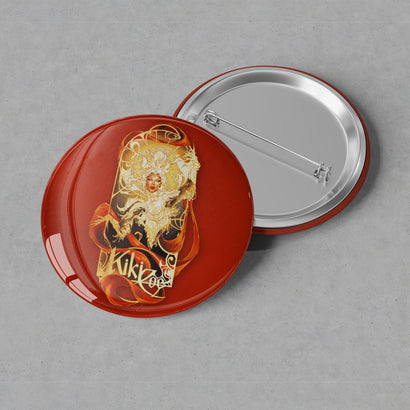 Kiki Coe - Golden Queen Button