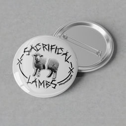 Lala Bottomé - Sacrificial Lambs Button