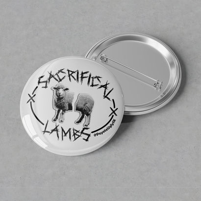 Lala Bottomé - Sacrificial Lambs Button