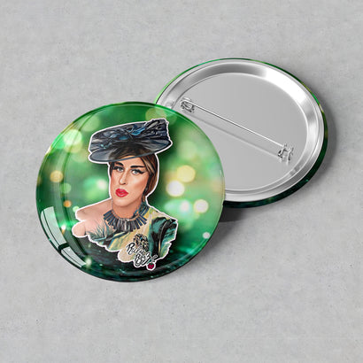 Ruby Razz - Emerald Queen Button