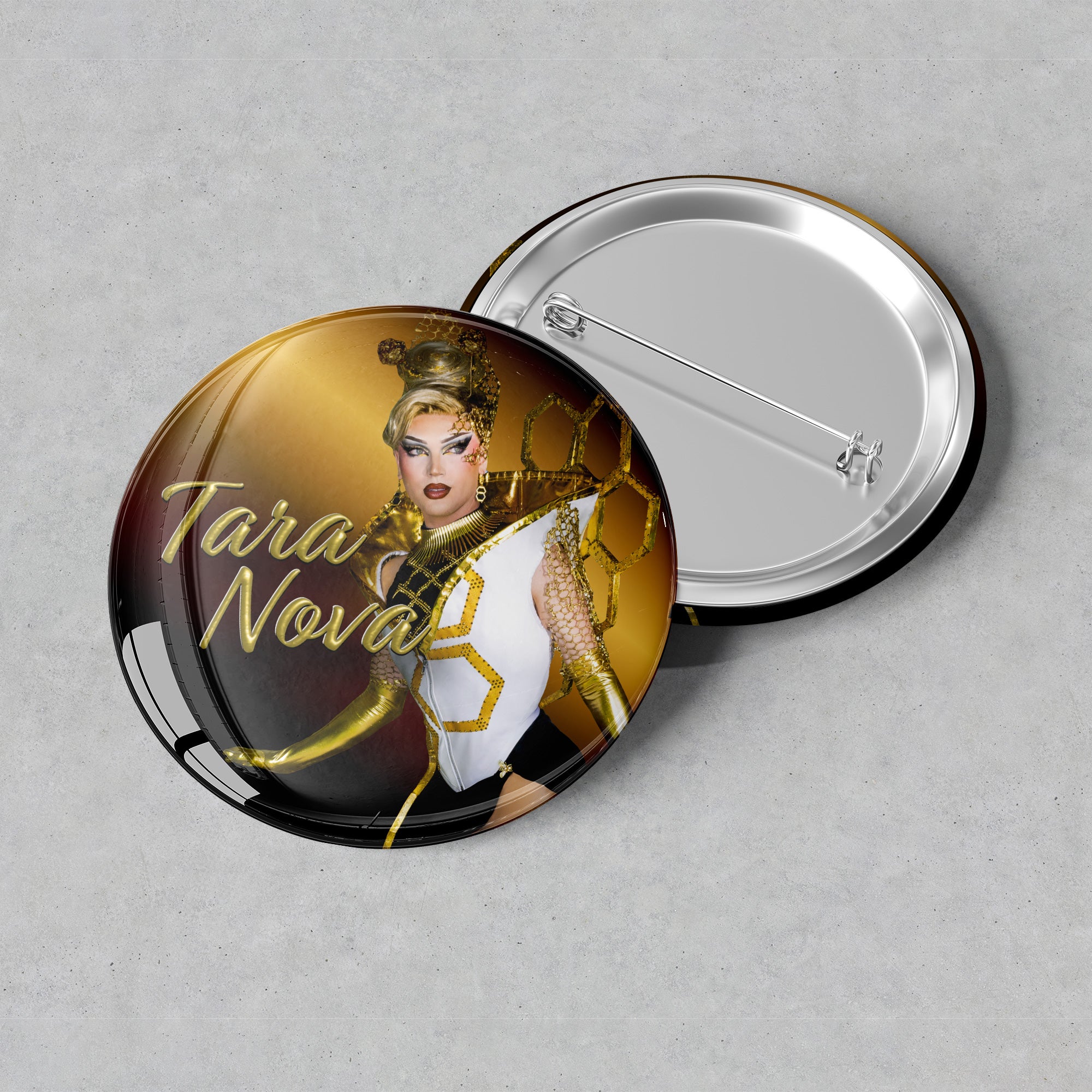 Tara Nova - Drag Race Promo Button