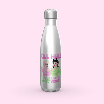 Doll Haus - Anne Tique Doll and Ultra Violet Coke Water Bottle