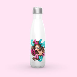 Ella Mayo - Brunette Goddess Coke Water Bottle