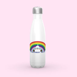 Strathroy Pride - Rainbow Over Town Hall Coke Water Bottle