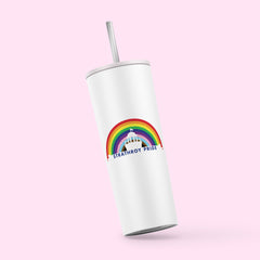 Strathroy Pride - Rainbow Over Town Hall Skinny Tumbler
