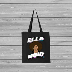 Elle Noir - Logo Tote Bag