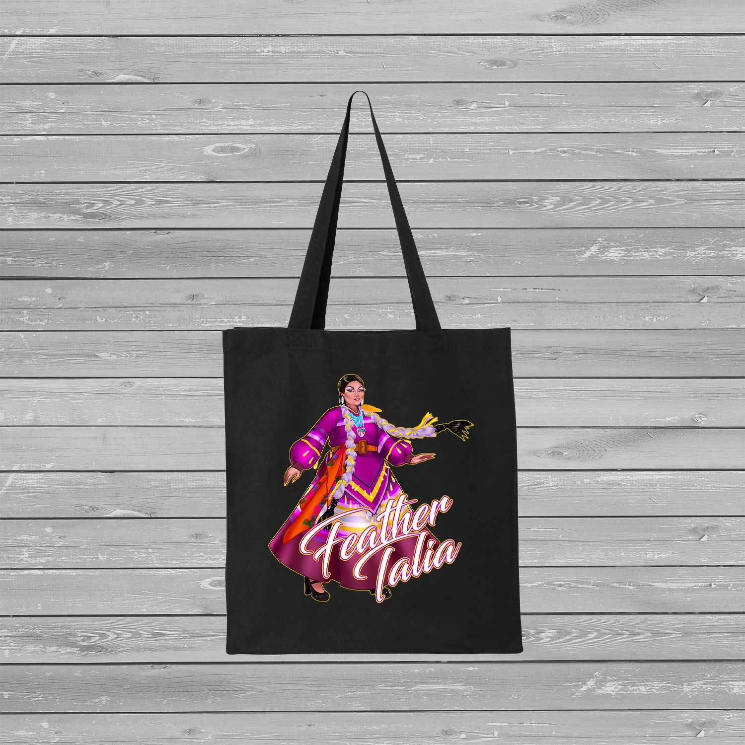 Feather Talia - Coronation Look Tote Bag