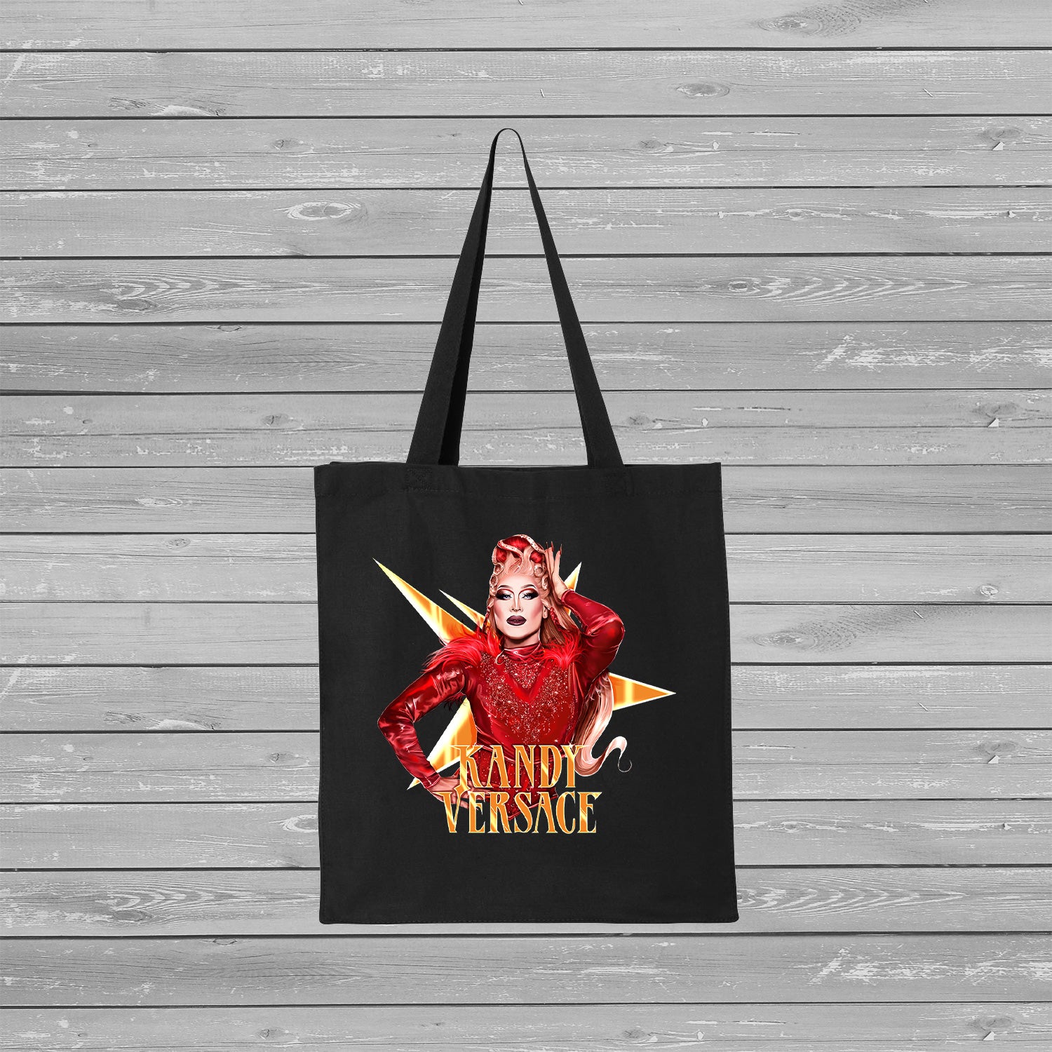 Kandy Versace - Logo Tote Bag