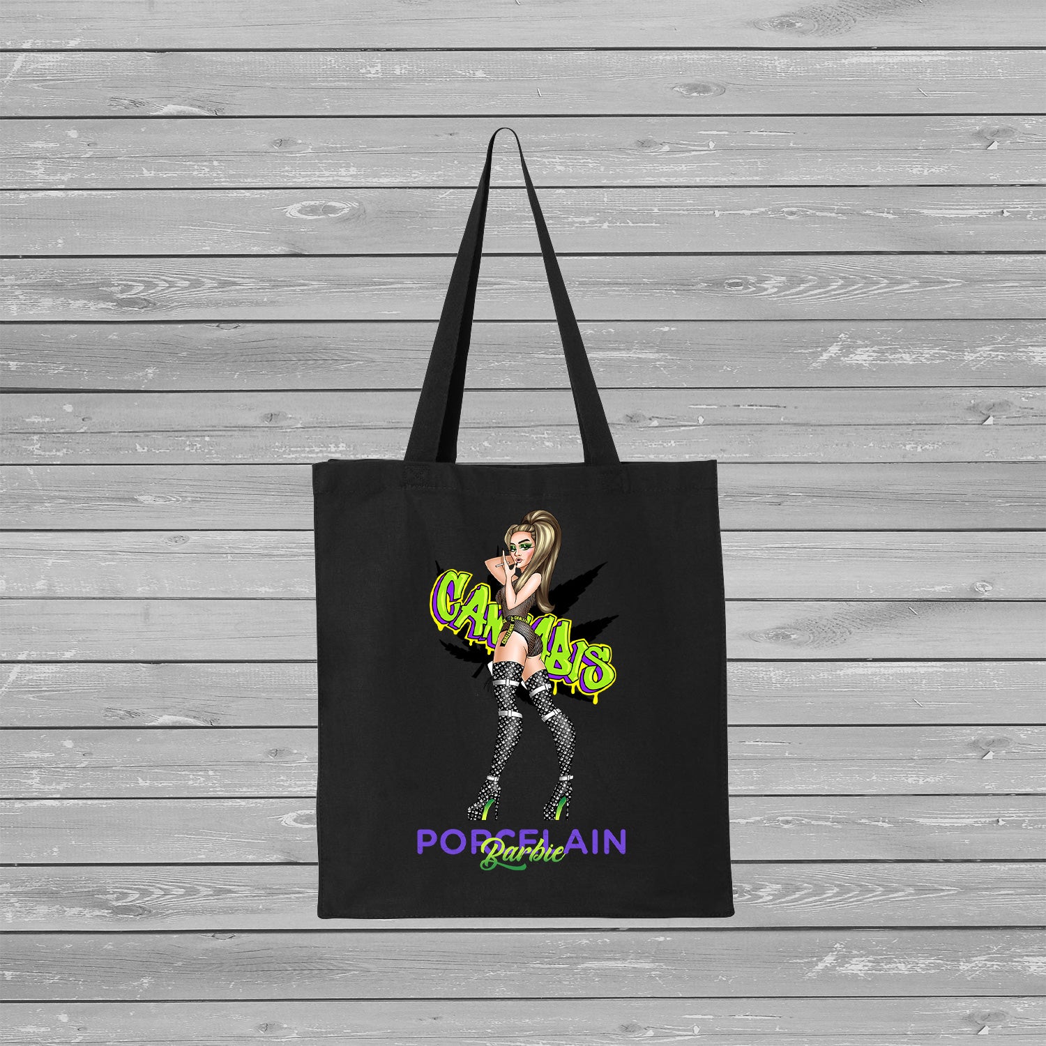 Porcelain Barbie - 420 Queen Tote Bag