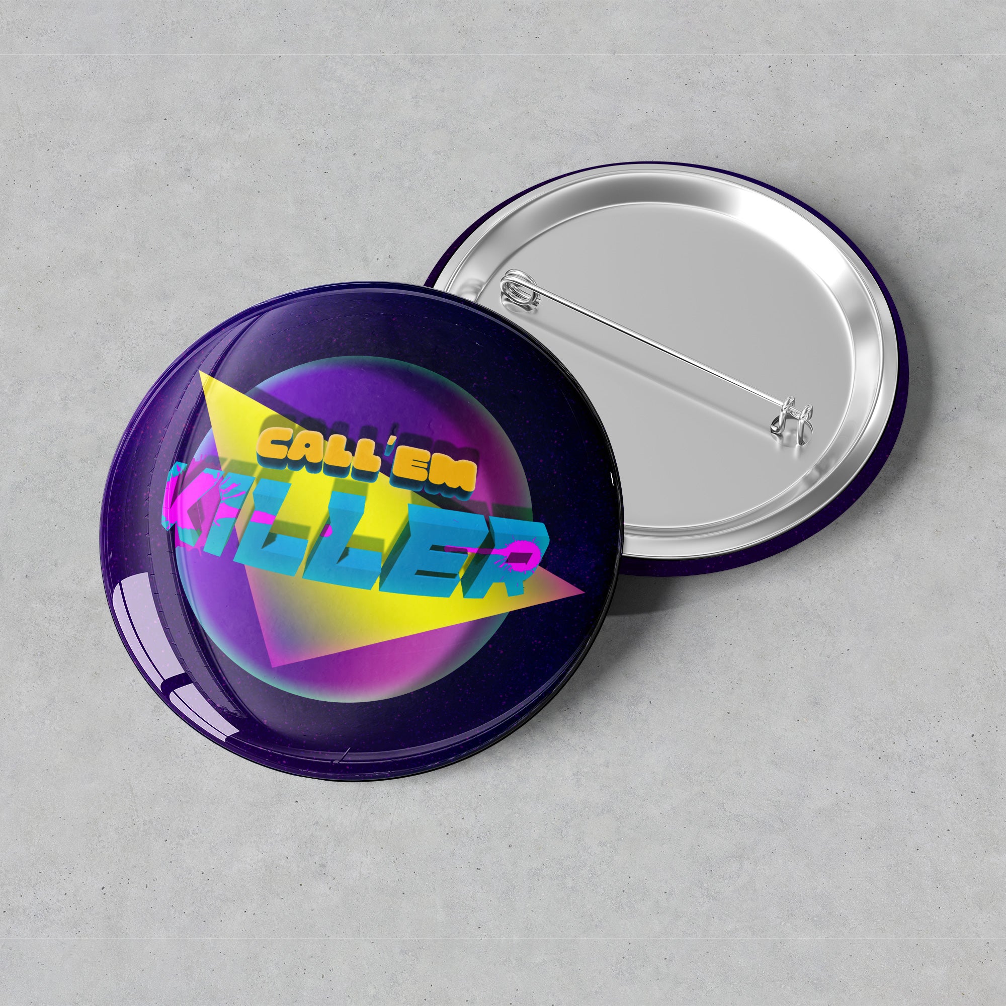 Call'em Killer - Logo Button