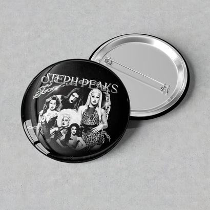 Steph Peaks - Collage Button