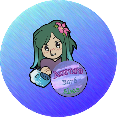 Aurora Boré Alice - Logo Button