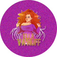 Ella Va'Nuff - Logo Button
