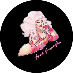 Anna Mona-Pia - Logo Button