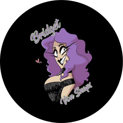 Bridget Von Snaps - Logo Button