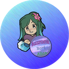 Aurora Boré Alice - Logo Button