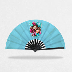 Ella Mayo - Brunette Goddess Clack Fan