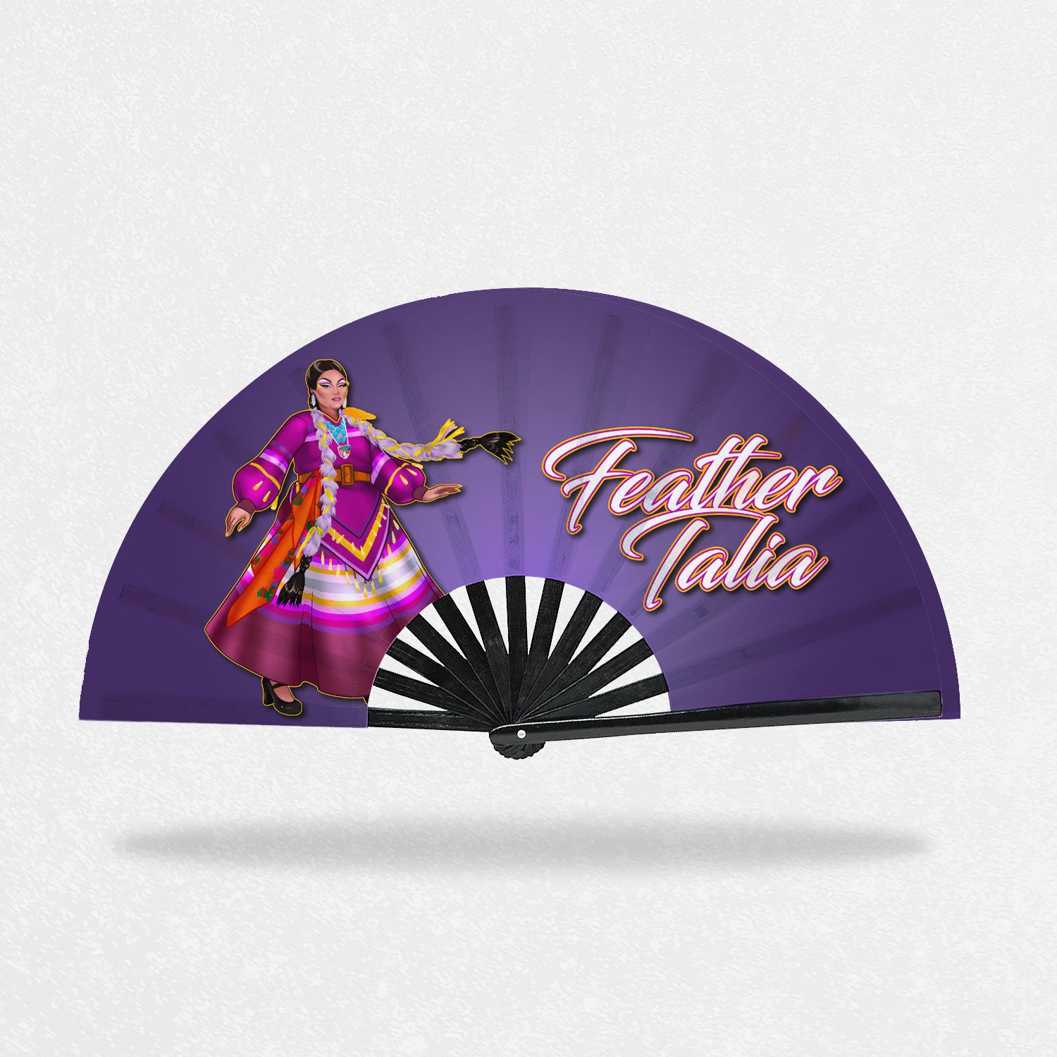 Feather Talia - Coronation Look Clack Fan