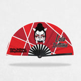 Lala Bottomé - Geometric Demon Head Clack Fan