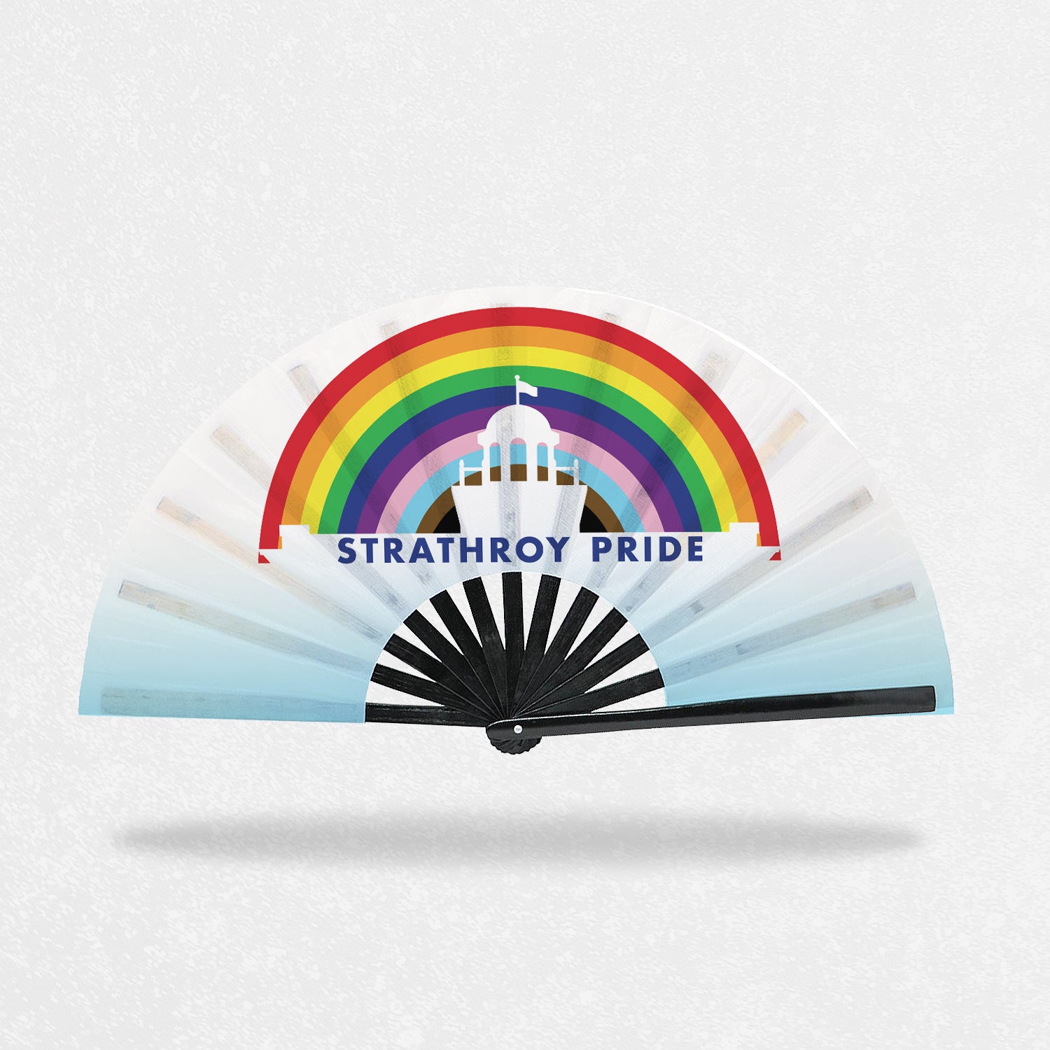 Strathroy Pride - Rainbow Over Town Hall Clack Fan