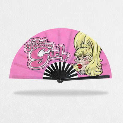 Human Girl - Logo Clack Fan