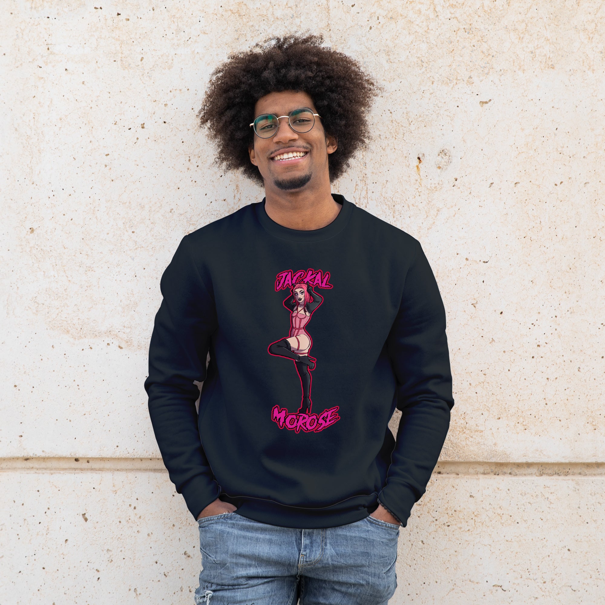 Jackal Morose - Swimsuit Devil Crewneck Sweater