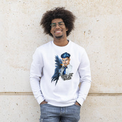 Justin Abit - Feeling Blue Crewneck Sweater