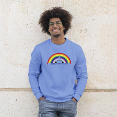Strathroy Pride - Rainbow Over Town Hall Crewneck Sweater