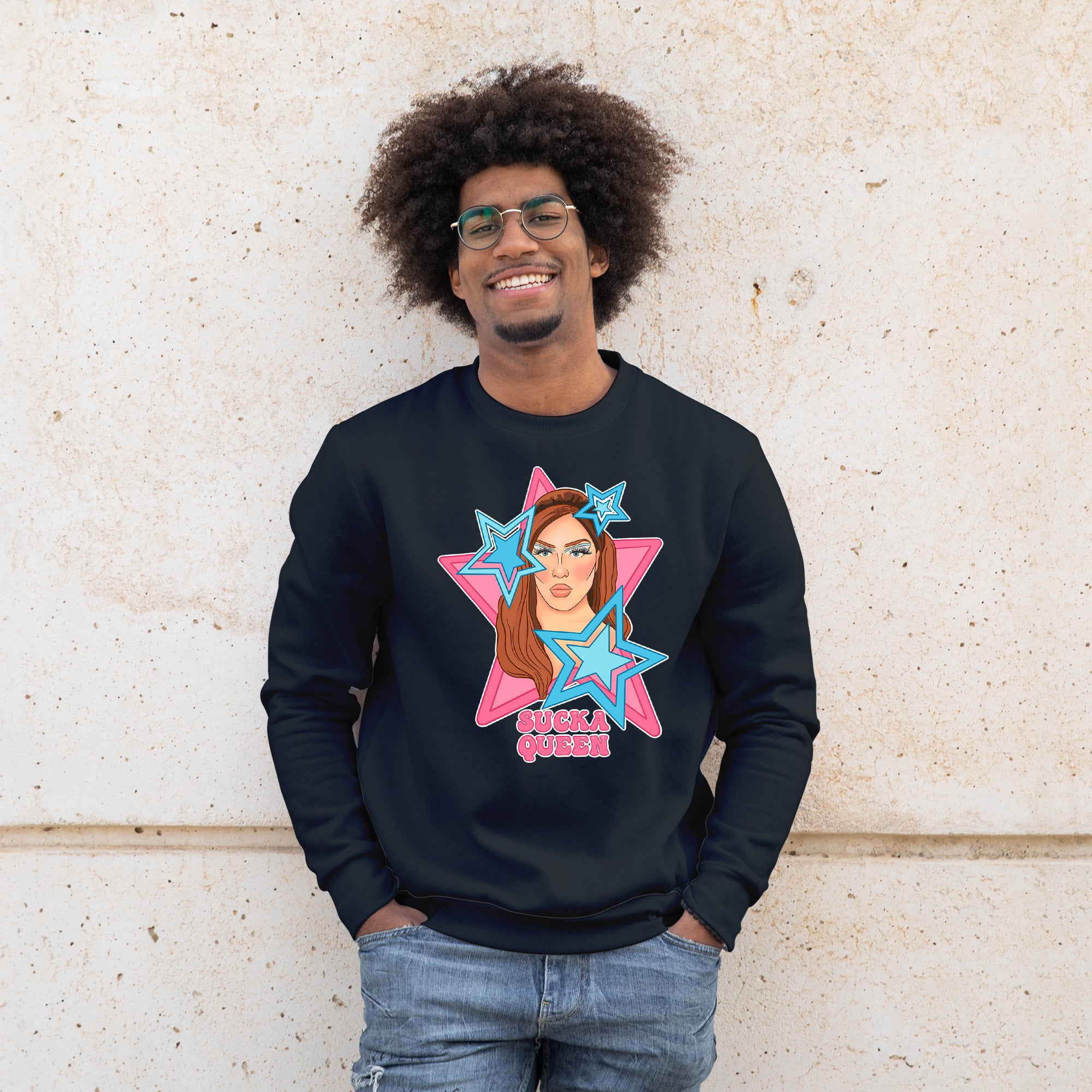 Sucka Queen - Logo Crewneck Sweater