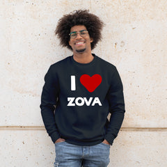 Zova Da Silva - I Love Zova Crewneck Sweater