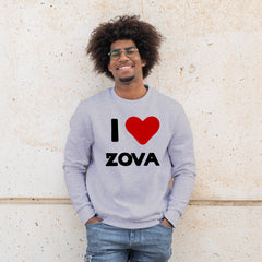 Zova Da Silva - I Love Zova Crewneck Sweater