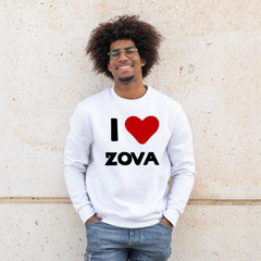 Zova Da Silva - I Love Zova Crewneck Sweater