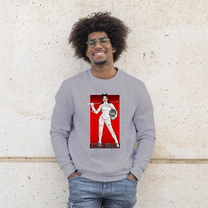 Ultra Violet - Sew Fierce Crewneck Sweater