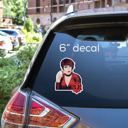 Kristy Kenzie - Garnet Glamour Decal