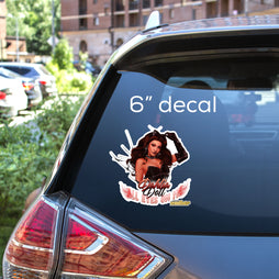 Dahlia Doll - Logo Decal